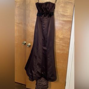 Vera Wang Strapless Dress